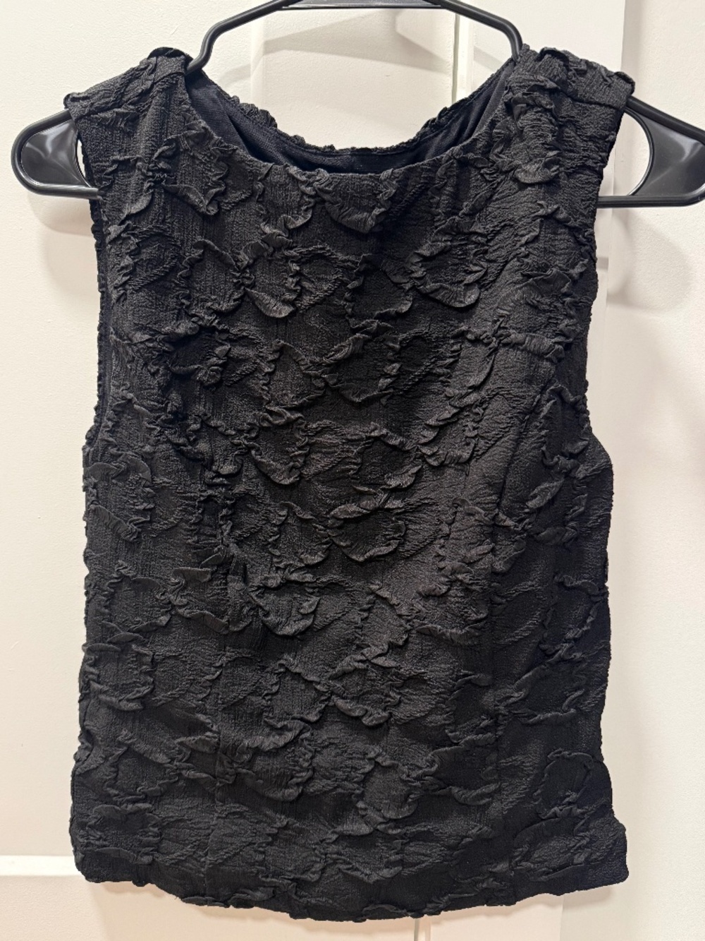Black reformation tank top